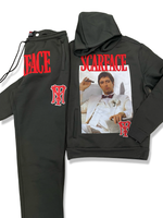 REASON X SCARFACE EMBROIDERED HOODIE (TOP)