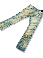 FWRD DENIM DISTRESSED LIGHT TINT STACKED