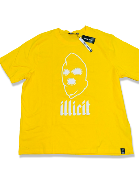 BIG BROS REBEL MINDS “ILLICIT” SUMMER SET- SHIRT (YELLOW)