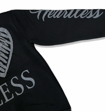 REBEL MINDS HEARTLESS CREWNECK SWEATER BLACK