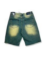 ORIGINALFABLES DENIM FLAME SHORT IN VINTAGE