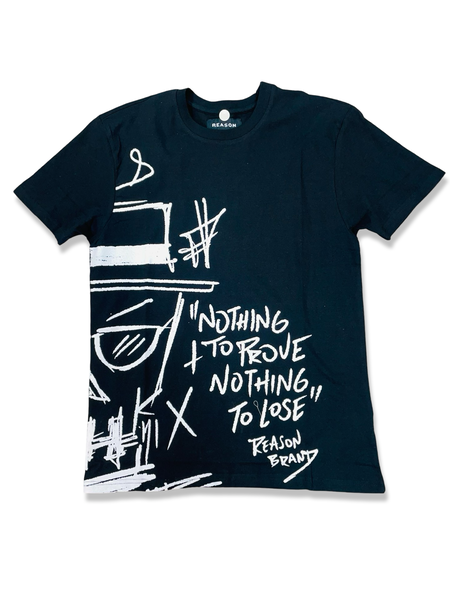 REASON BRAND “NOTHING TO PROVE” TEE (BLACK)