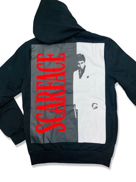 REASON BRAND SCARFACE BACK FULL HOODIE