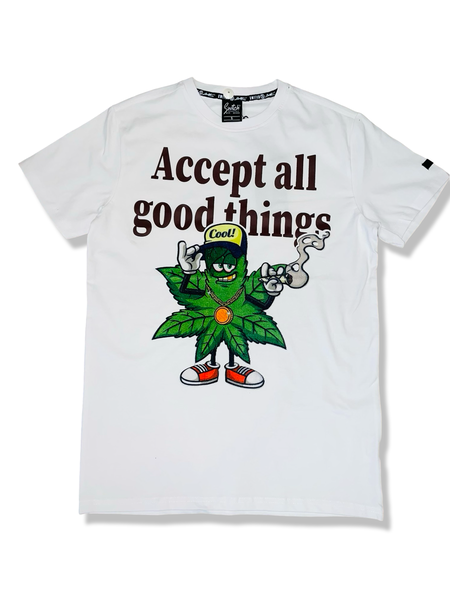 SWITCH “ACCEPT ALL GOOD THINGS” GRAPHIC TEE