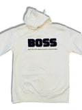 BUILT ON SELF-DETERMINATION AND SUCCESS HOODIE CREAM