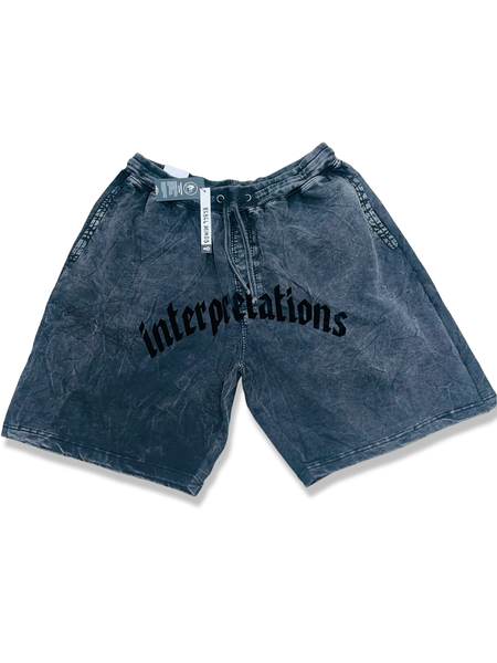 BIG BROS REBEL MINDS SUMMER SET - SHORT (WASHED BLACK)