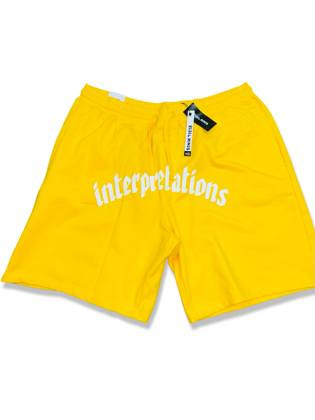 BIG BROS REBEL MINDS SUMMER SET - SHORT (YELLOW)