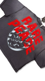 RARE PEACE NO LONGER HUMAN GRAPHIC TEE CROPPED