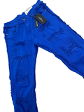 FWRD DENIM STACKED ROYAL