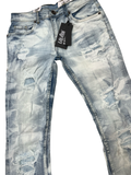 EVOLUTION IN DESIGN STACKED ICE BLUE