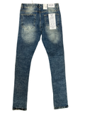FOCUS DENIM WEAR SLIM FIT DARK BLUE DISTRESSED