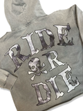 Focus Hell Ride Heavy Hoodie Grey