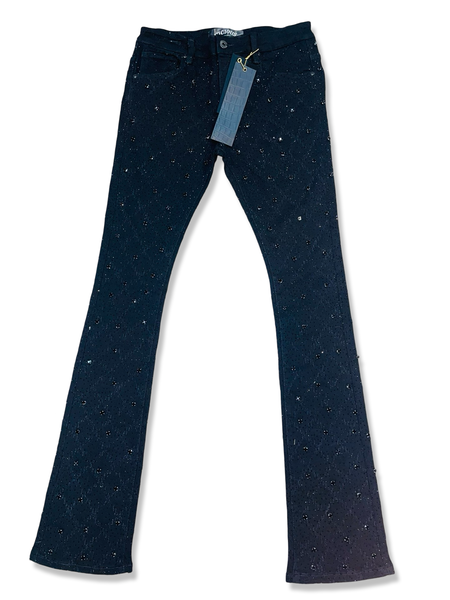 VICIOUS AUTHENTIC DENIM - BLACK STONES