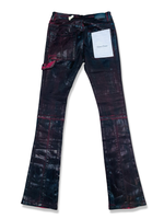 VICIOUS DENIM - WAXED BURGUNDY