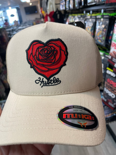 Hustle Heart Rose ♥️ 🌹 Trucker Hat