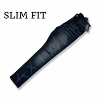Focus SLIM FIT Black Jeans